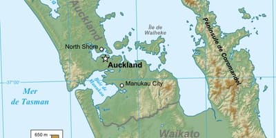 Auckland Երկրաբանական քարտեզ